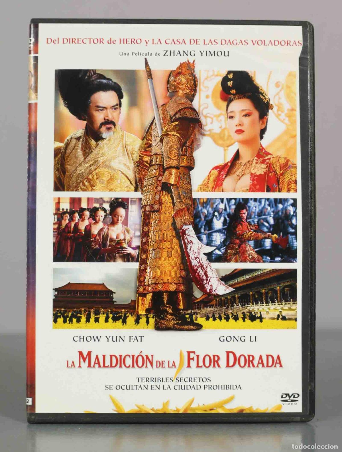 Cine: DVD. La Maldici&oacute;n de la Flor Dorada - Zhang Yimou, Chow Yun Fat, Gong Li, Jay Chou, Liu Ye