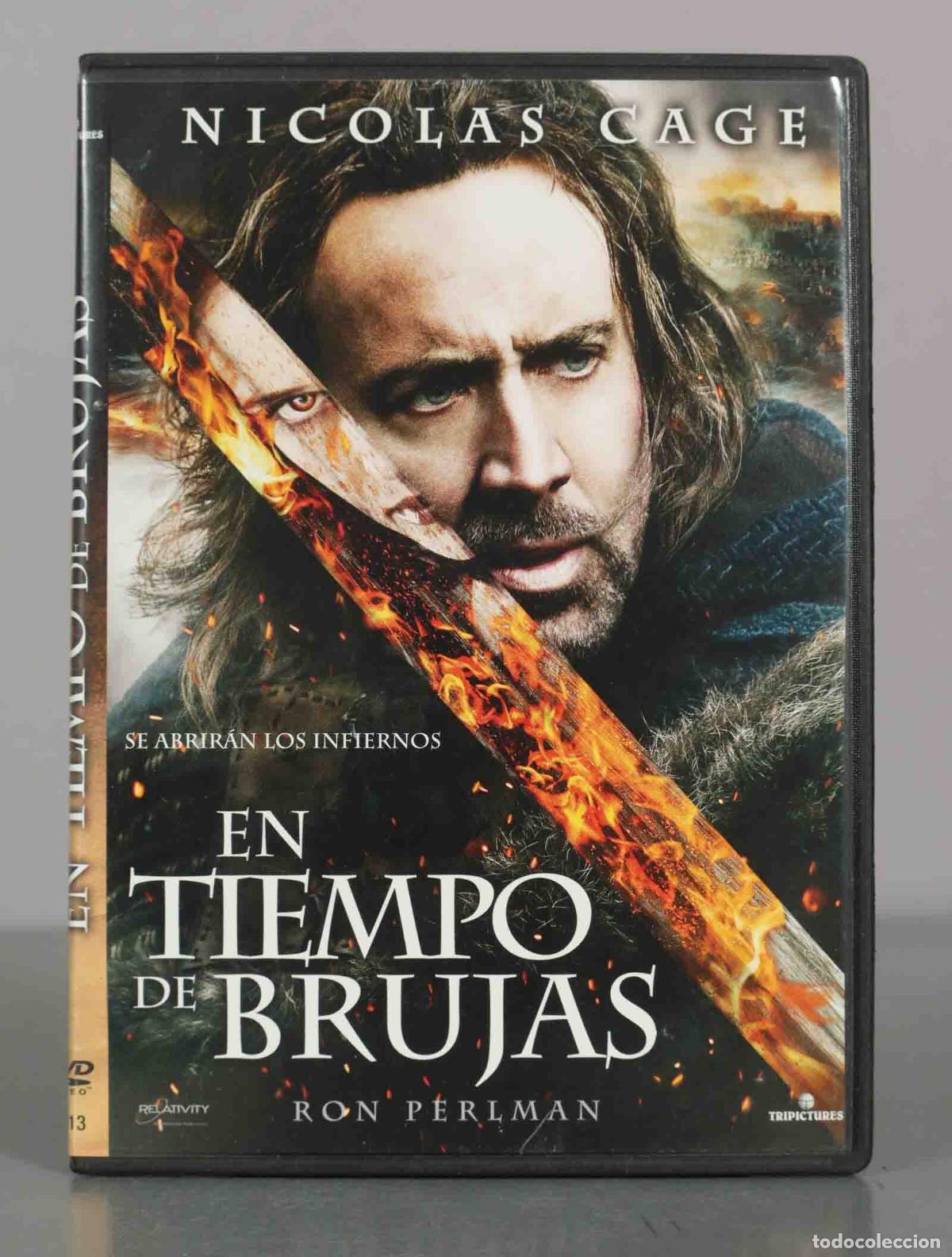 Cine: DVD. En tiempo de brujas - Dominic Sena, Nicolas Cage, Ron Perlman, Claire Foy