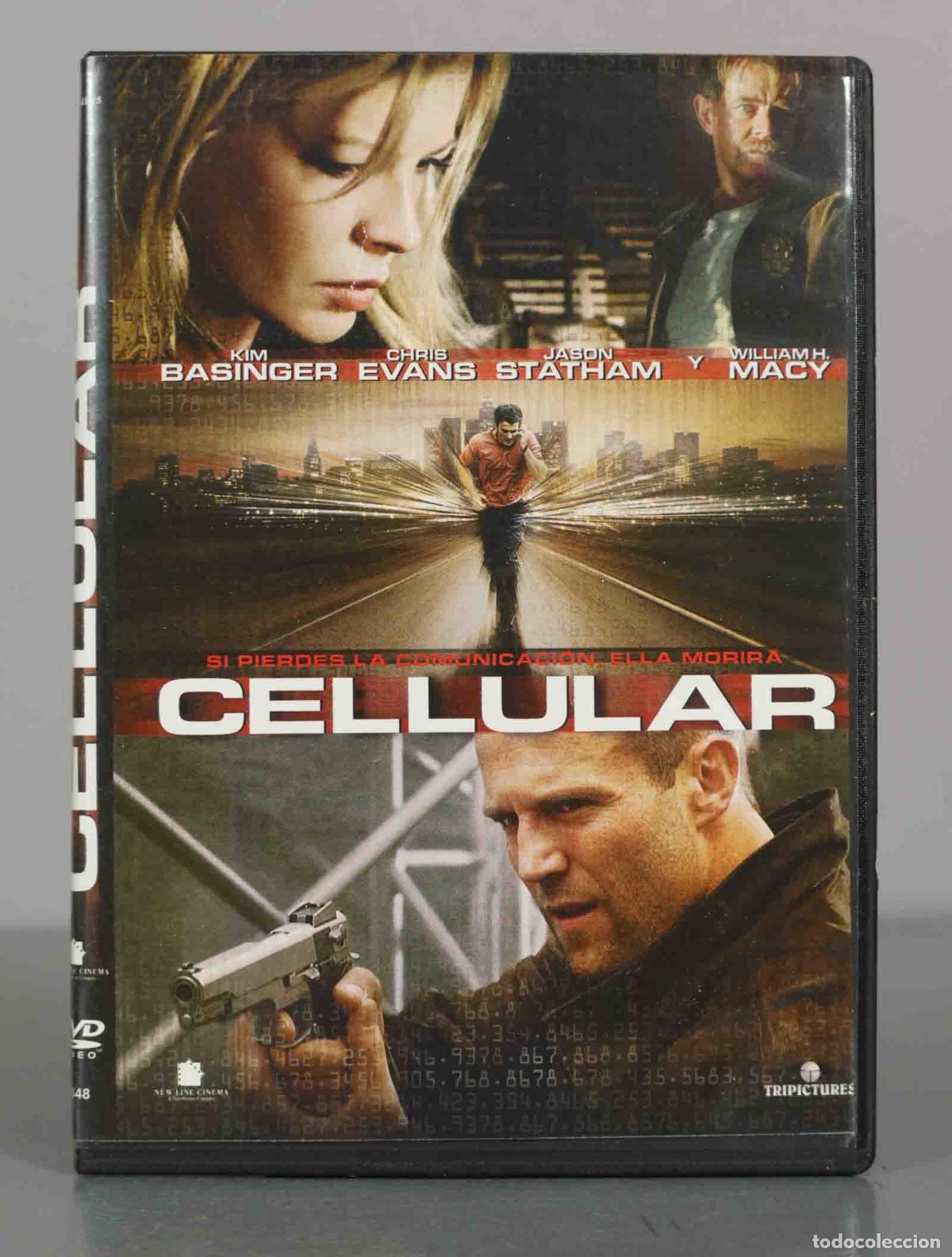 Cine: DVD. Cellular - Kim Basinger, Chris Evans, Jason Statham, William H. Macy