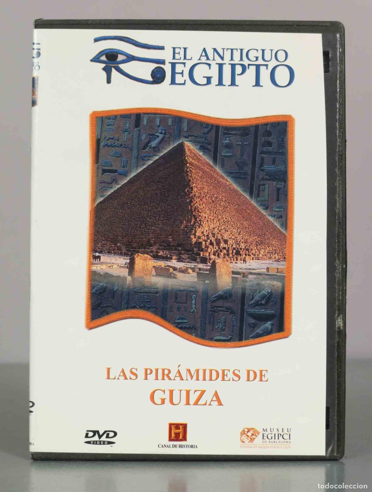 Cine: DVD. Las Pir&aacute;mides de Guiza - El Antiguo Egipto - Canal de Historia - Museu Egipci de Barcelona