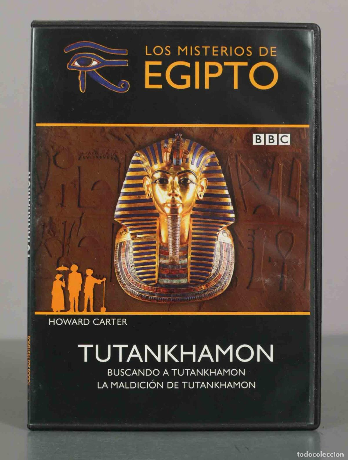 Cine: DVD. Los Misterios de Egipto - Tutankhamon - Buscando a Tutankhamon - La Maldici&oacute;n de Tutankhamon