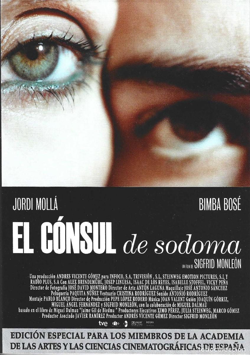 Cine: EL C&Oacute;NSUL DE SODOMA JORDI MOLL&Aacute; & BIMBA BOS&Eacute;
