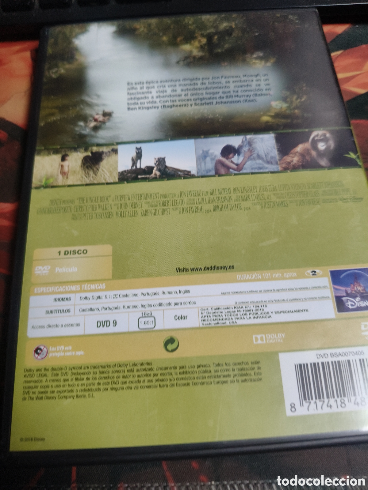 Cine: El libro de la selva DVD - 16 - Foto 2