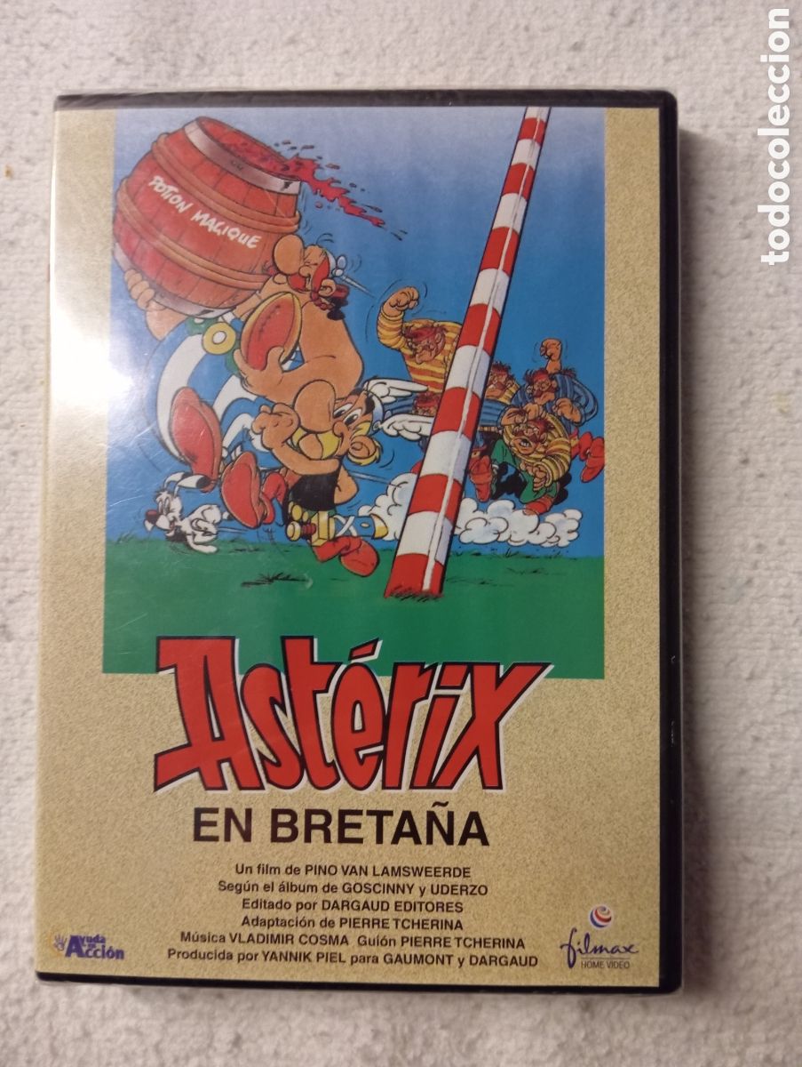Cine: DVD Ast&eacute;rix en Breta&ntilde;a &ndash; Pel&iacute;cula de Animaci&oacute;n Cl&aacute;sica | Edici&oacute;n en Espa&ntilde;ol | Cine Infantil y Famili