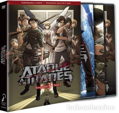 Cine: Ataque A Los Titanes Temporada 3 Episodios 38 A 49- 8420266020321