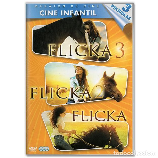 Cine: FLICKA TRILOGIA DVD (Aventuras, Familiar)