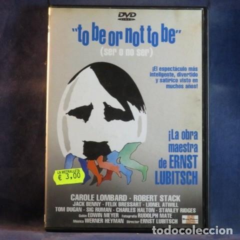 Cine: TO BE OR NOT TO BE - DVD