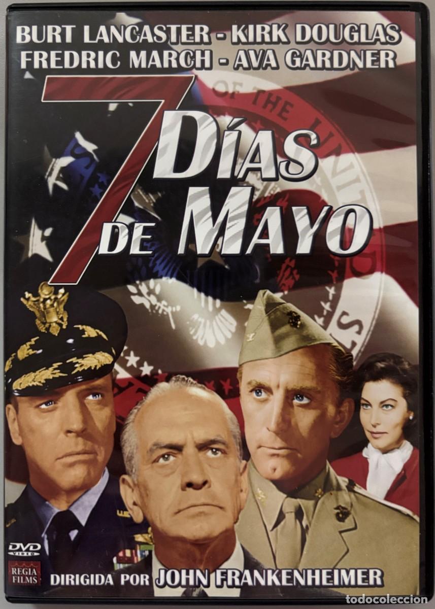 Cine: 7 DIAS DE MAYO (1964) BURT LANCASTER, KIRK DOUGLAS, AVA GARDNER -FILM JOHN FRANKENHEIMER
