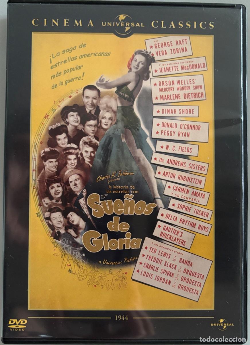 Cine: SUE&Ntilde;OS DE GLORIA (1944) GEORGE RAFT, VERA ZORINA, CARMEN AMAYA Y SU ORQUESTA -FILM EDWARD SUTHERLAND