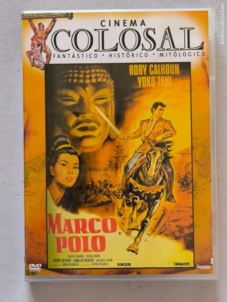 Cine: DVD MARCO POLO - RORY CALHOUN, YOKO TANI (4H)