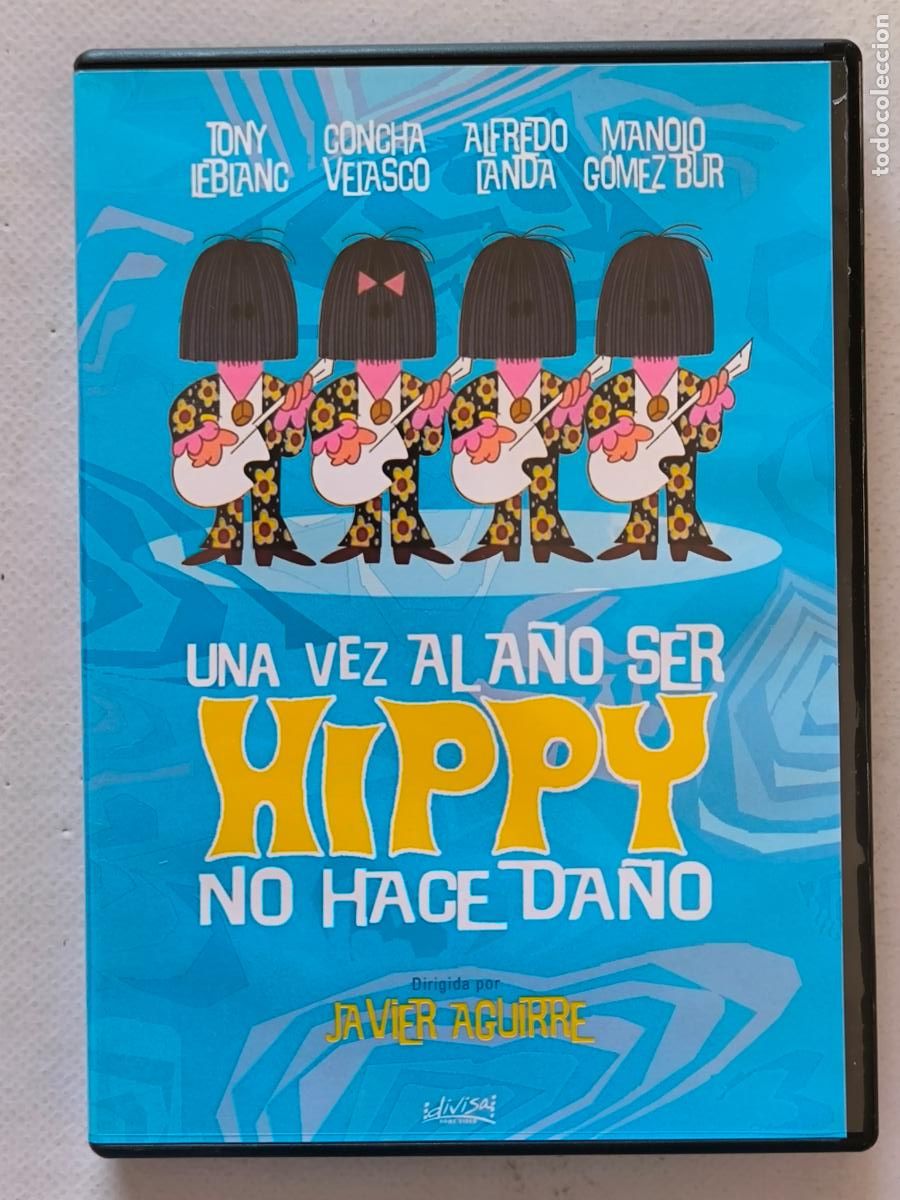 Cine: DVD UNA VEZ AL A&Ntilde;O SER HIPPY NO HACE DA&Ntilde;O - JAVIER AGUIRRE (4H)