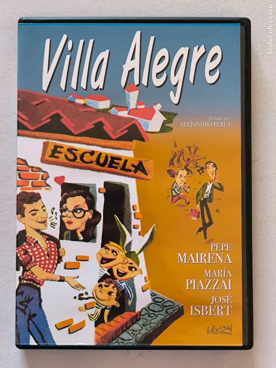 Cine: DVD VILLA ALEGRE - ALEJANDRO PERLA, PEPE MAIRENA (4J)