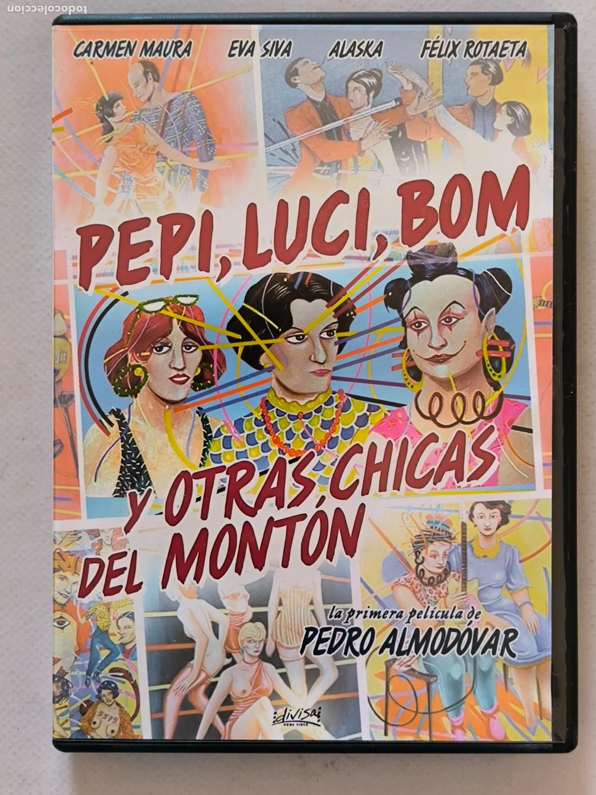 Cine: DVD PEPI, LUCI, BOM Y OTRAS CHICAS DEL MONTON - PEDRO ALMODOVAR (4N)