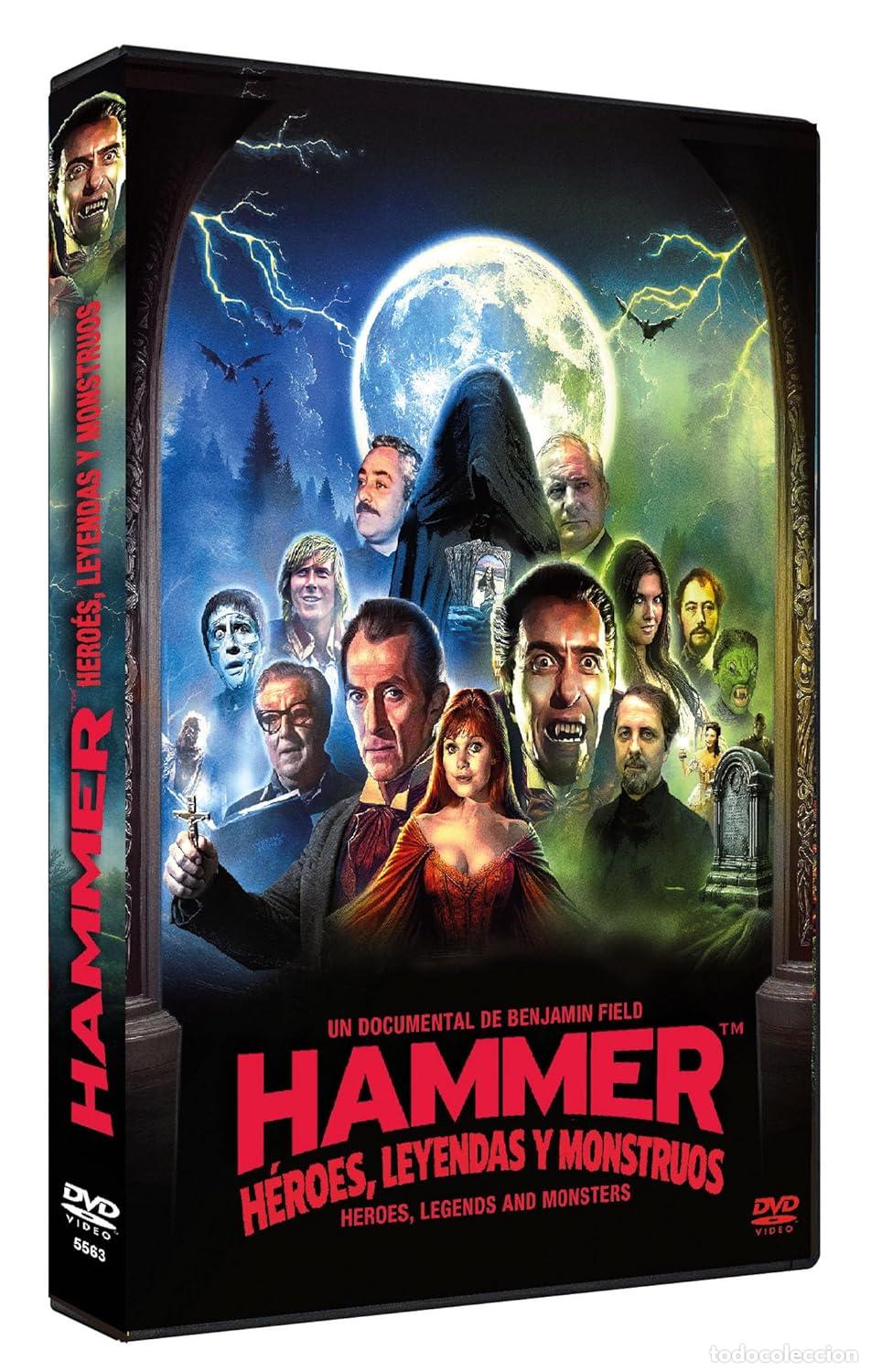 Cine: N0526 Hammer Films, Heroes, Leyendas y Monstruos DVD 2024 Hammer, Heroes, Legends and Monsters - NUE