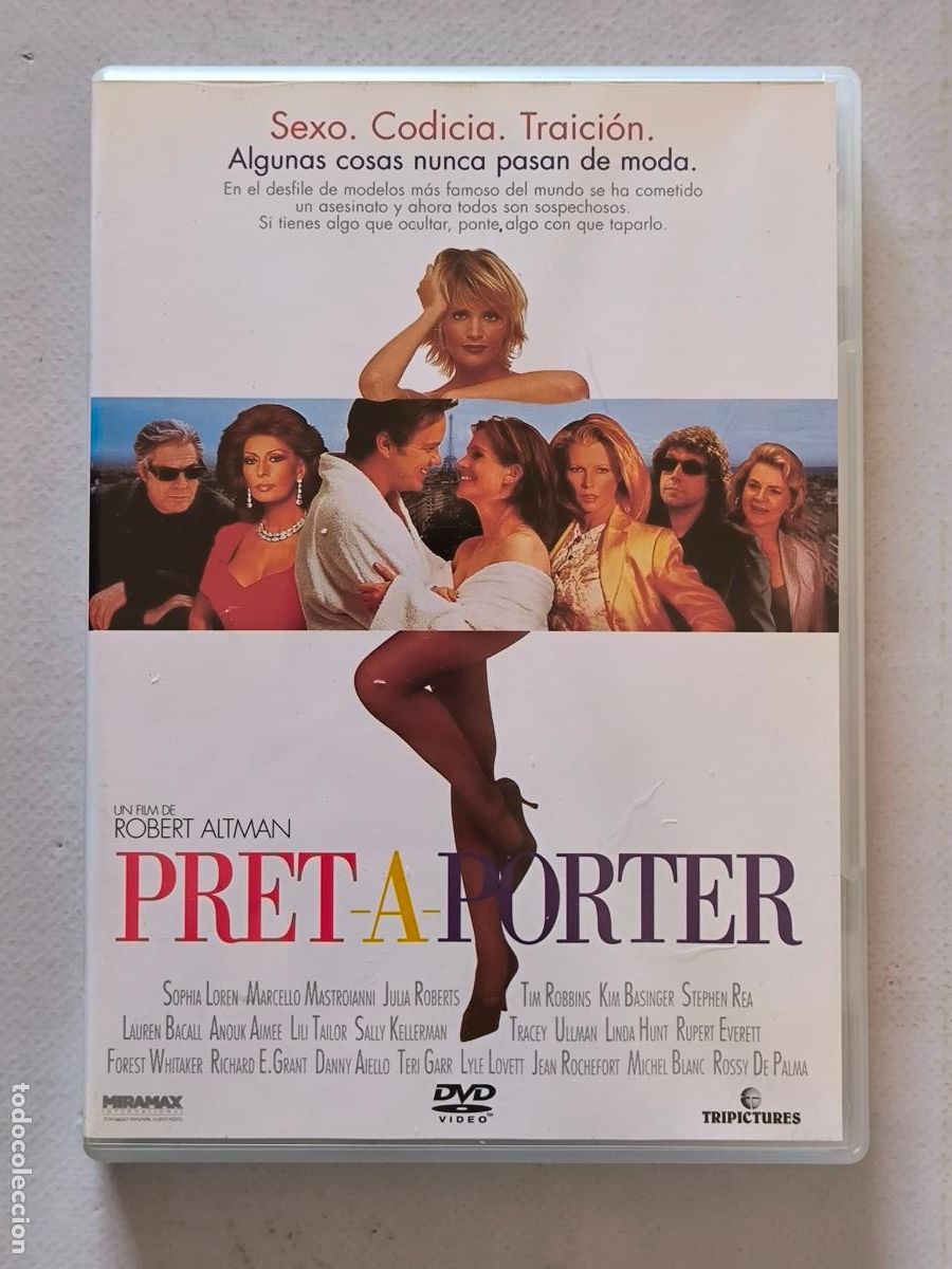 Cine: DVD PRET A PORTER - ROBER ALTMAN (4O)