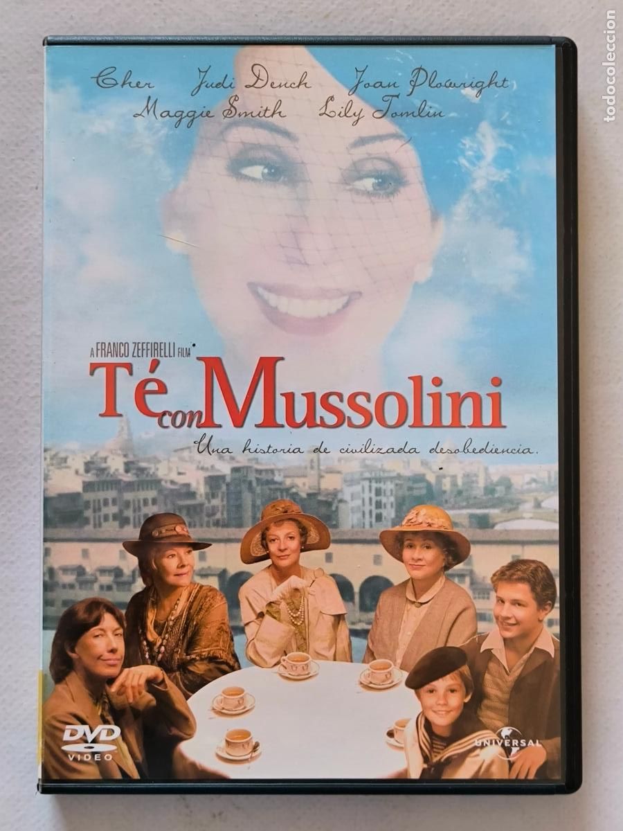 Cine: DVD TE CON MUSSOLINI - FRANCO ZEFFIRELLI (4Pw)
