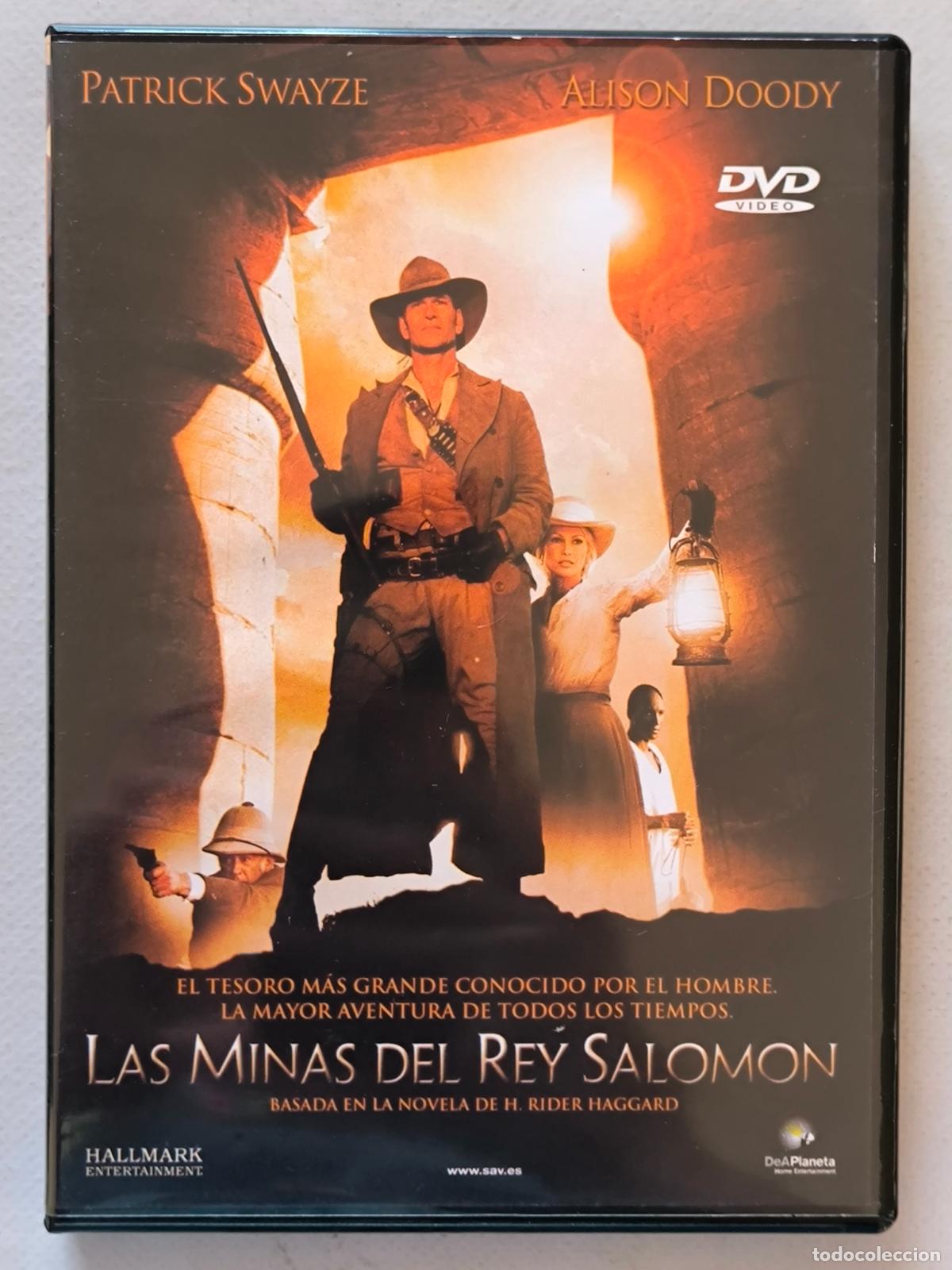 Cine: DVD LAS MINAS DEL REY SALOMON - PATRICK SWAYZE (4T)