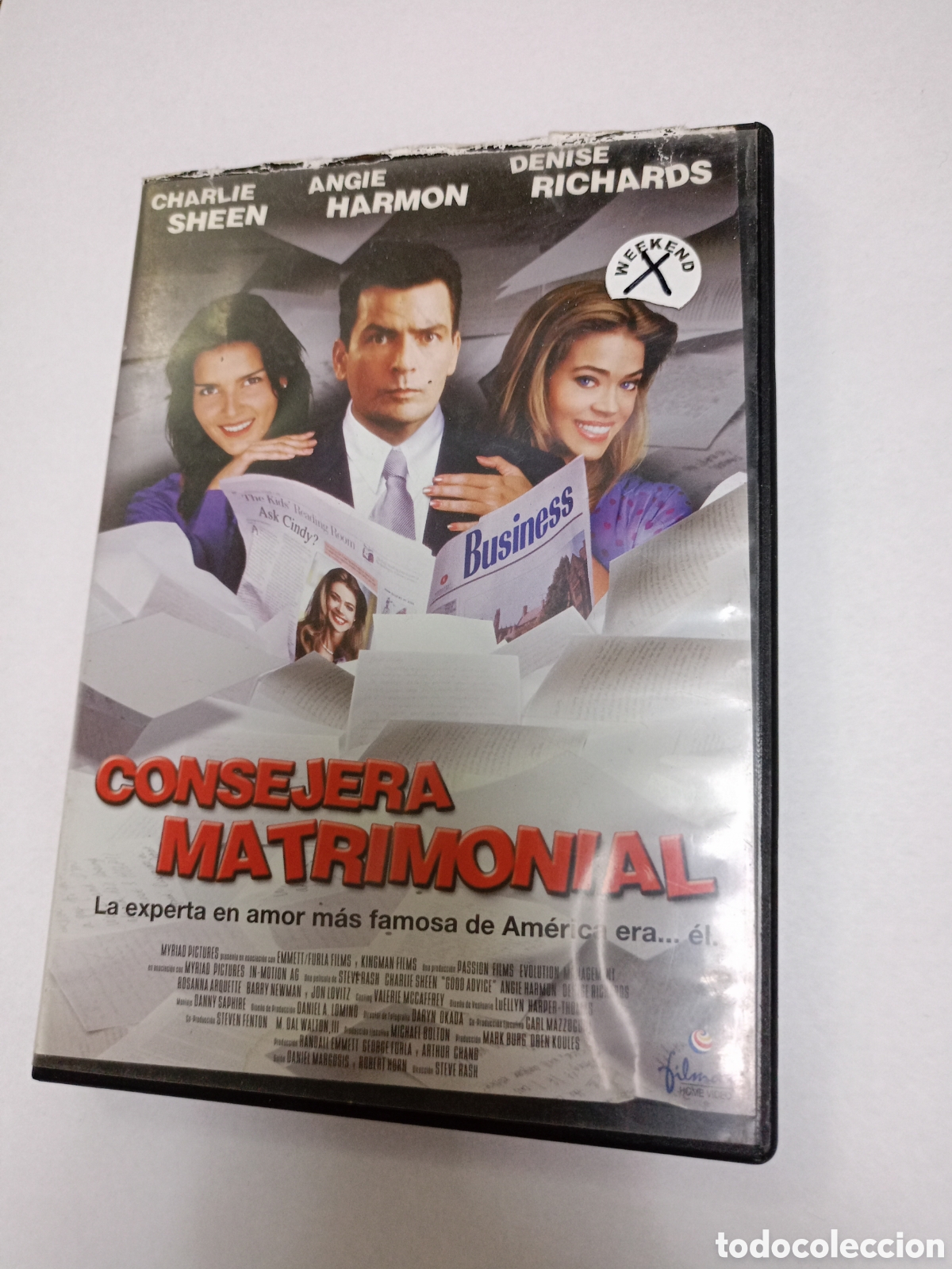 Cinema: DVD CONSEJERA MATRIMONIAL CHARLIE SHEEN