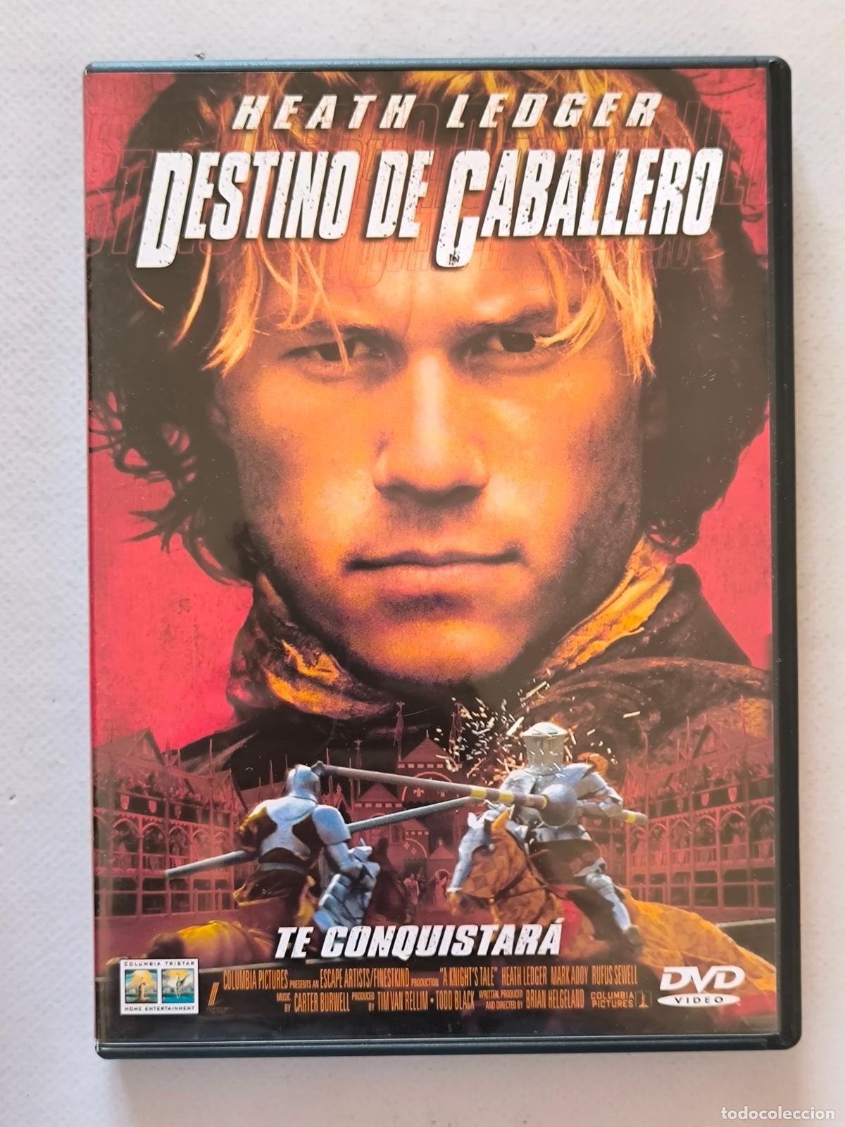 Cine: DVD DESTINO DE CABALLERO - HEATH LEDGER (4W)