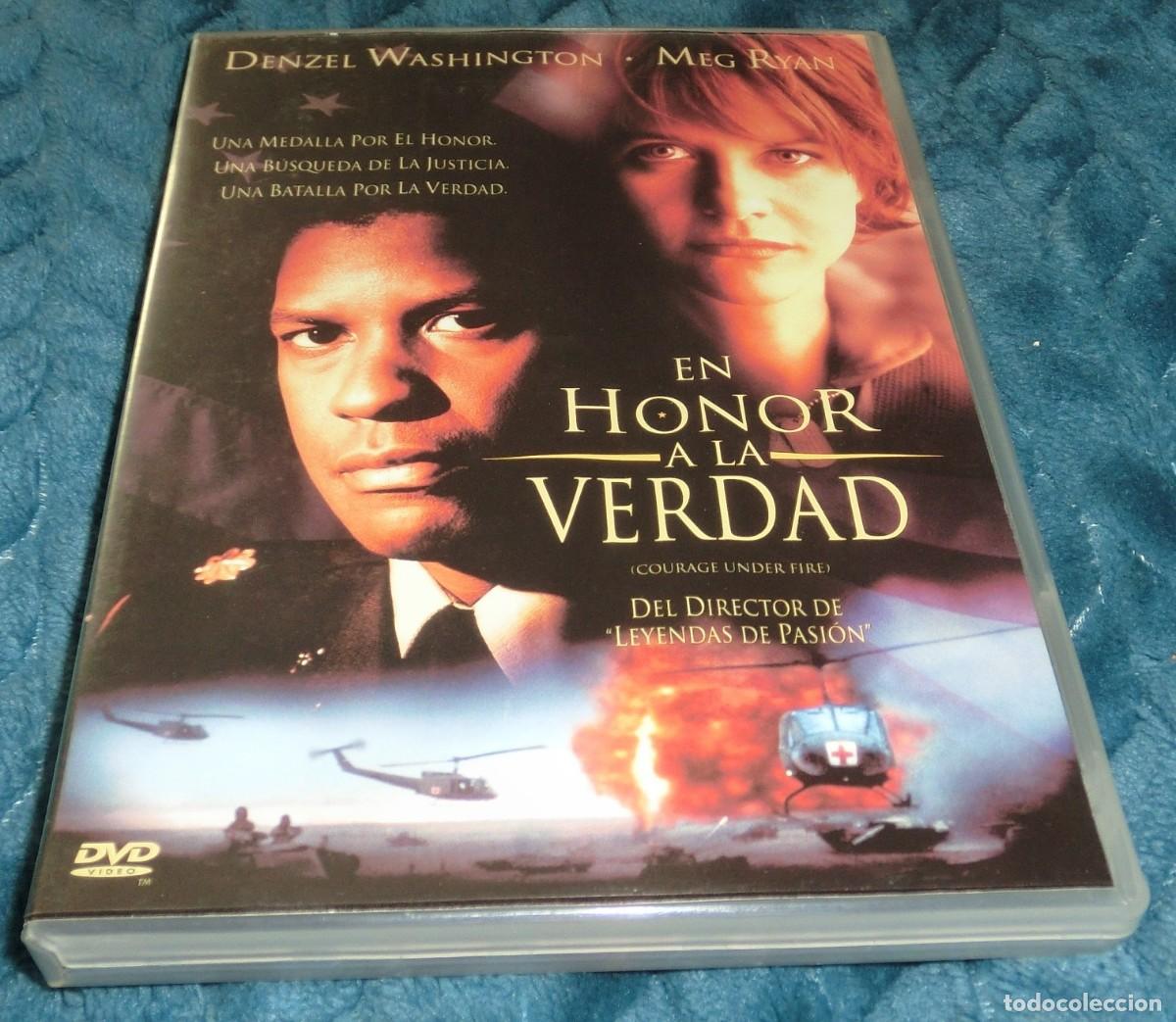 Cine: DVD EN HONOR A LA VERDAD - DENZEL WASHINGTON (DE COLECCIONISTA- PERFECTO ESTADO-UN S&Oacute;LO USO)