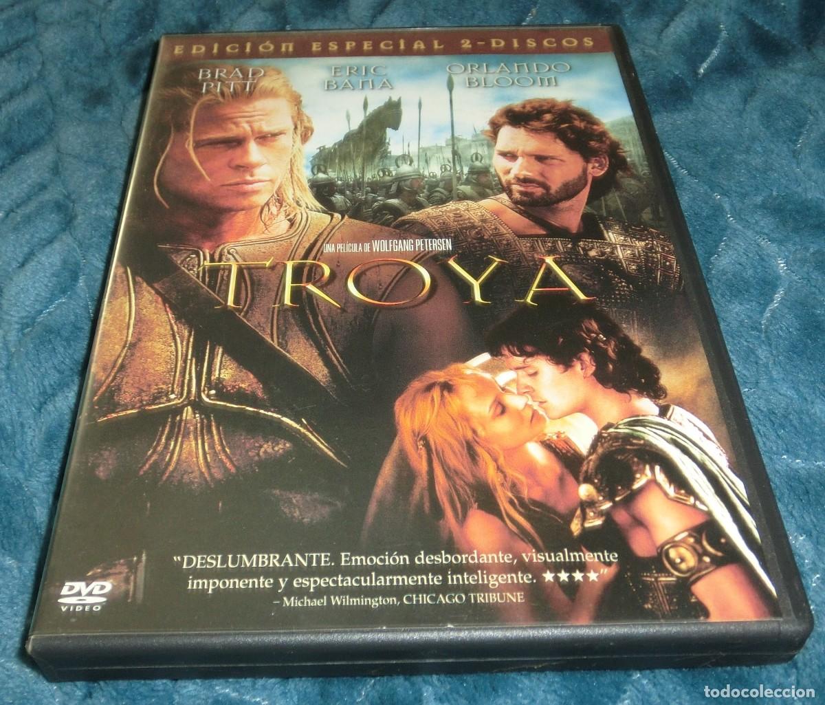 Cine: 2DVD&acute;S TROYA [EDIC.ESPECIAL] (DE COLECCIONISTA- PERFECTO ESTADO-UN S&Oacute;LO USO)