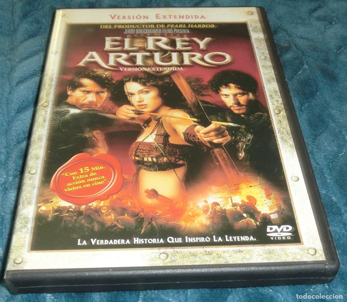 Cine: DVD EL REY ARTURO [VERSI&Oacute;N EXTENDIDA] (DE COLECCIONISTA- PERFECTO ESTADO-UN S&Oacute;LO USO)