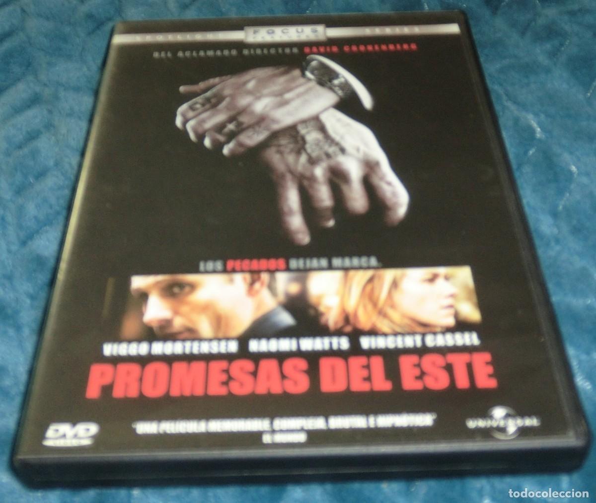 Cine: DVD PROMESAS DEL ESTE - VIGGO MORTENSEN (DE COLECCIONISTA- PERFECTO ESTADO-UN S&Oacute;LO USO)