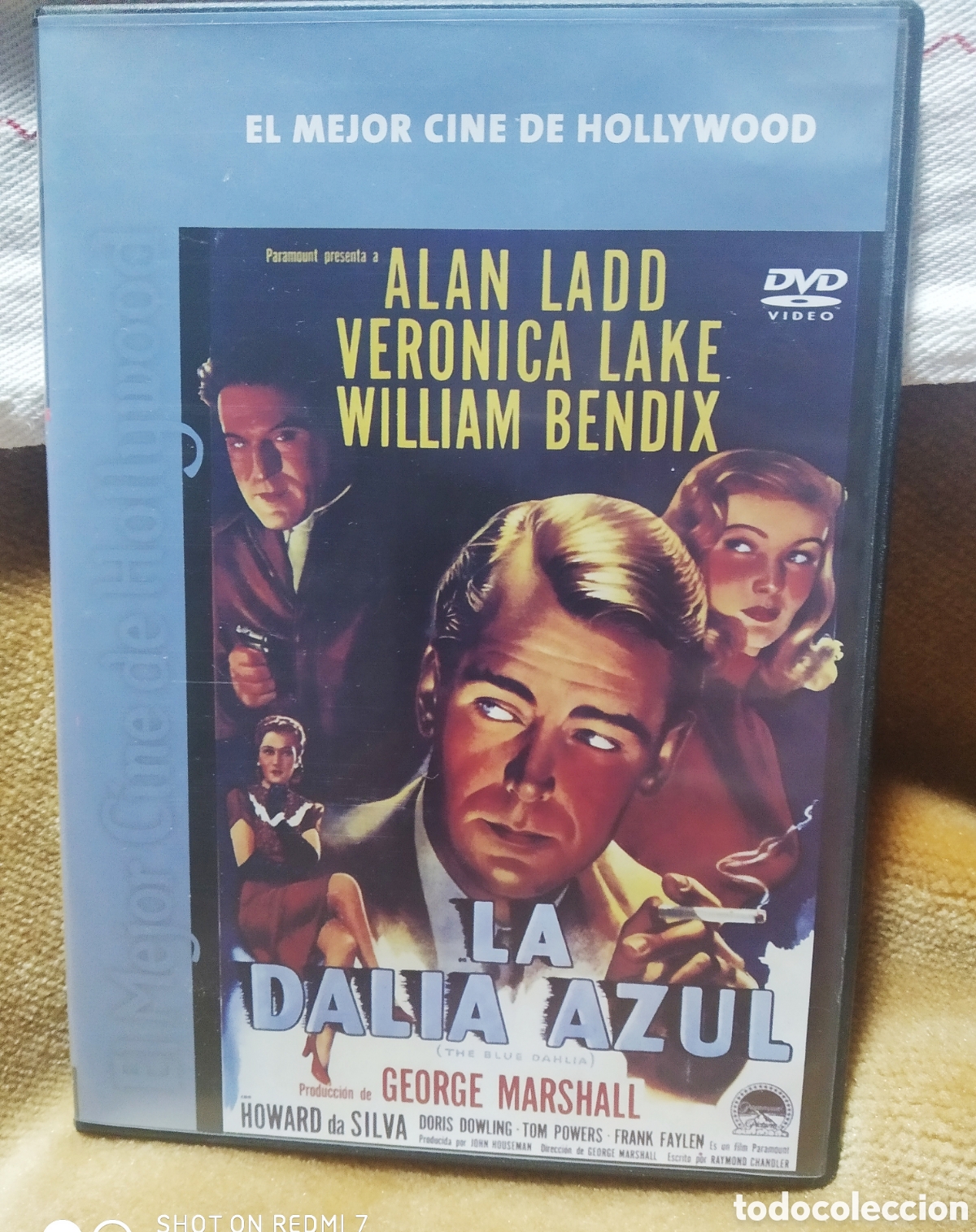 Cine: DVD La Dalia Azul de George Marshall. Cine negro con Alan Ladd y Ver&oacute;nica Lake. A&ntilde;o 1946