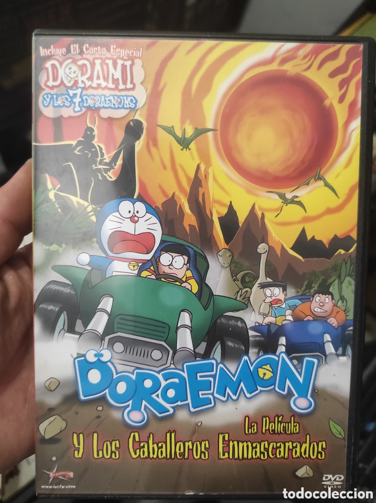 Cine: Doraemon y los caballeros enmascarados (incluye corto 'Dorami'). 2 DVD