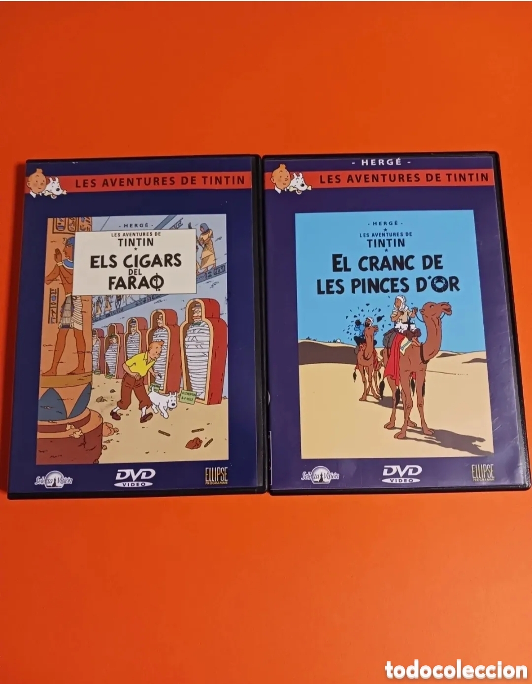 Cinema: 2 DVD, Tintin. En Catal&aacute;n
