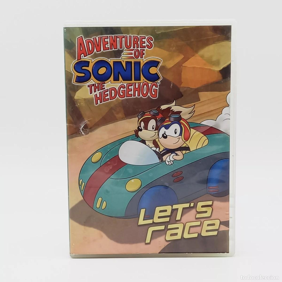 Cinema: DVD Adventures of Sonic the edge - Let's race - SEGA 1993 audio en ingles 2008 original