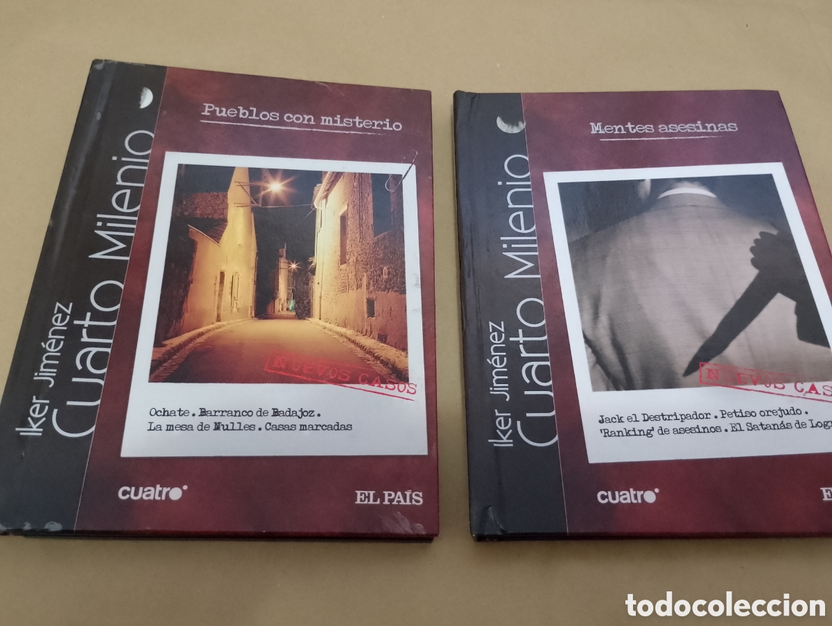 Cin&eacute;ma: 2 Dvds. Cuarto milenio. Iker Jimenez. Pueblos con misterio + Mentes asesinas.