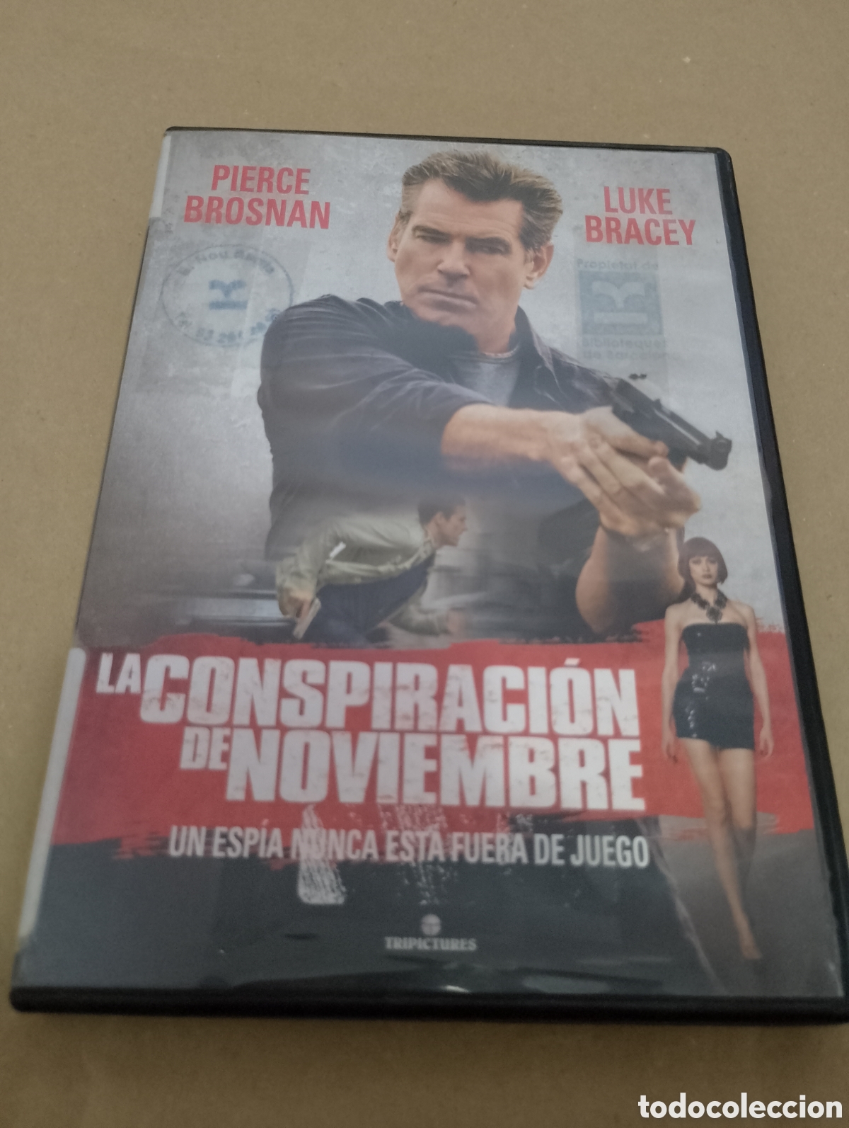 Cin&eacute;ma: Dvd. La conspiraci&oacute;n de Noviembre. Con Pierce Brosnan.