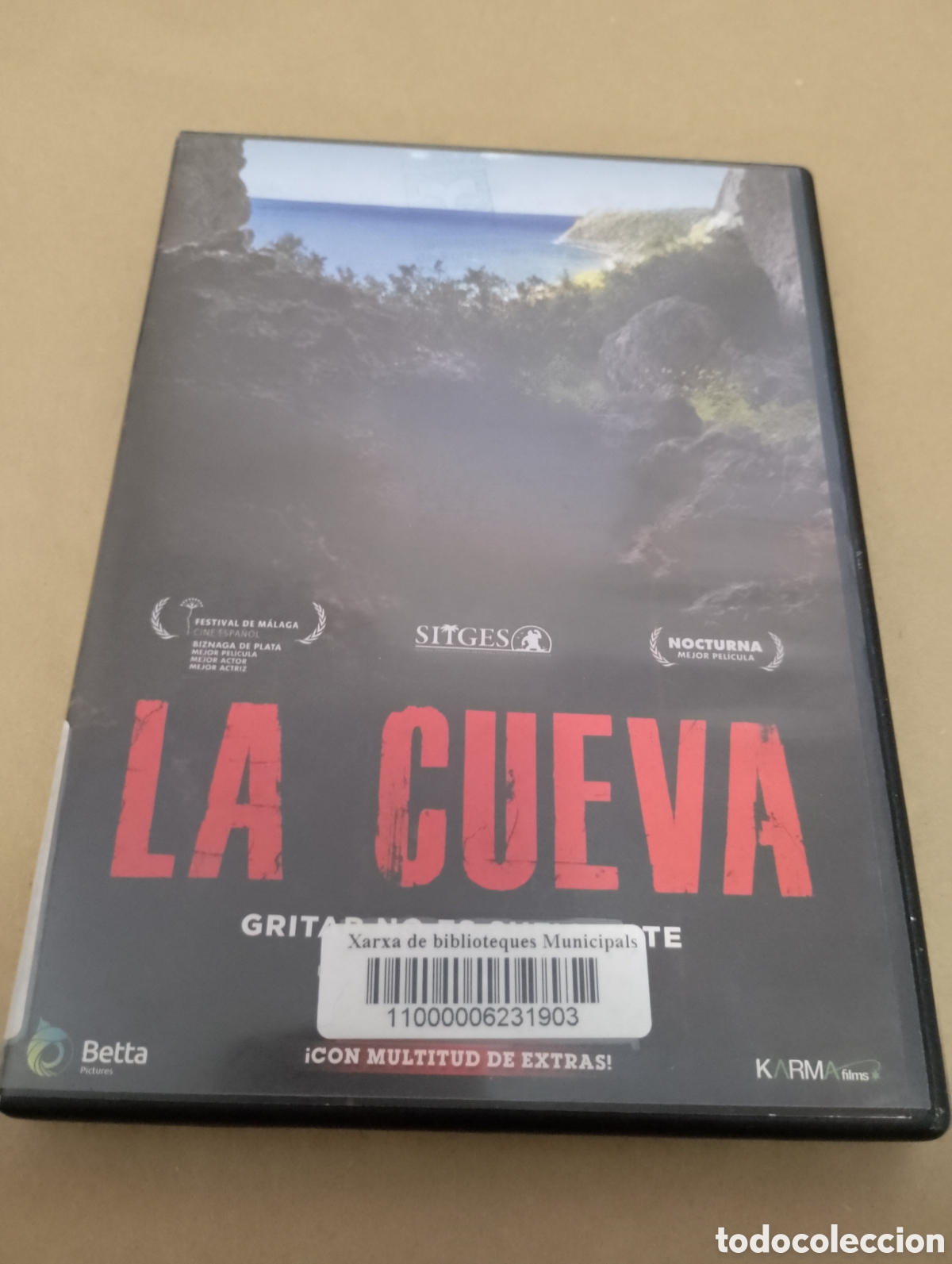 Cin&eacute;ma: Dvd. La cueva. Gritar no es una opci&oacute;n. Terror.