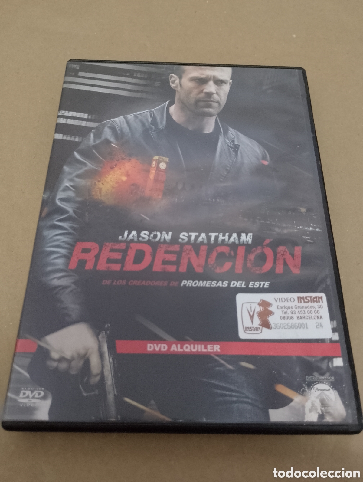 Cin&eacute;ma: Dvd. Redenci&oacute;n. Jason Statham. Descatalogado. &Uacute;nico en TC.
