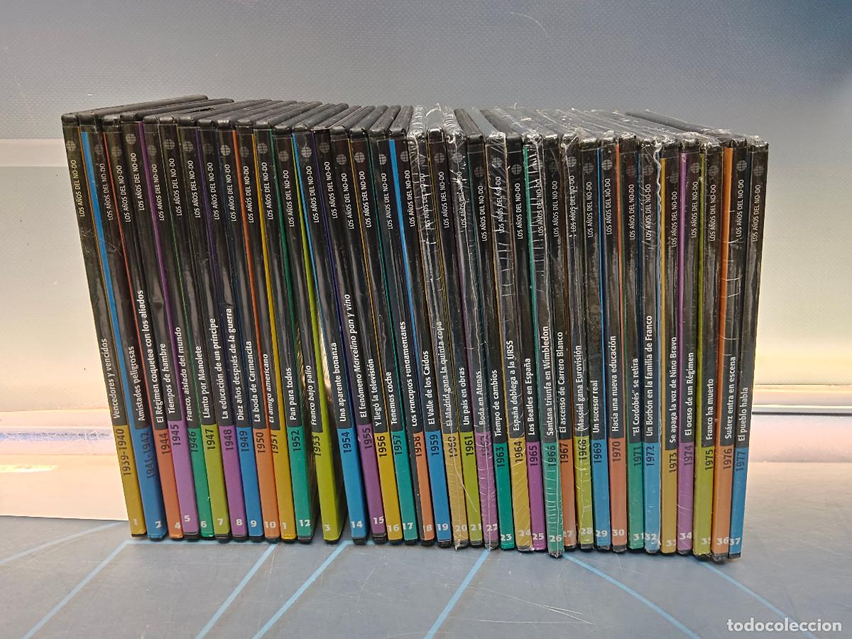 Cine: DVD, COLECCION casi completa LOS A&Ntilde;OS DEL NO-DO ,EL MUNDO, 36 dvds de 37