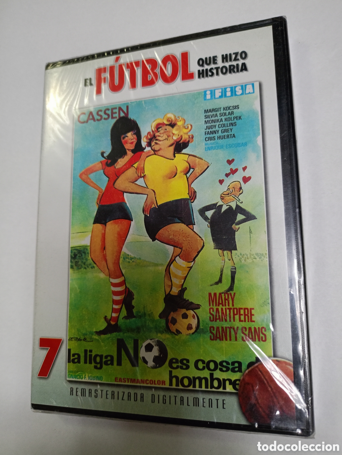 Cinema: LA LIGA NO ES COSA DE HOMBRES (1972) CASSEN, SANTI SANS, MARY SANTPERE- FILM IGNACIO F. IQUINO NUEVA