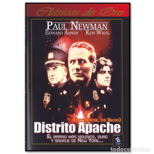 Cine: DISTRITO APACHE DVD (Acci&oacute;n, Thriller, Paul Newman)