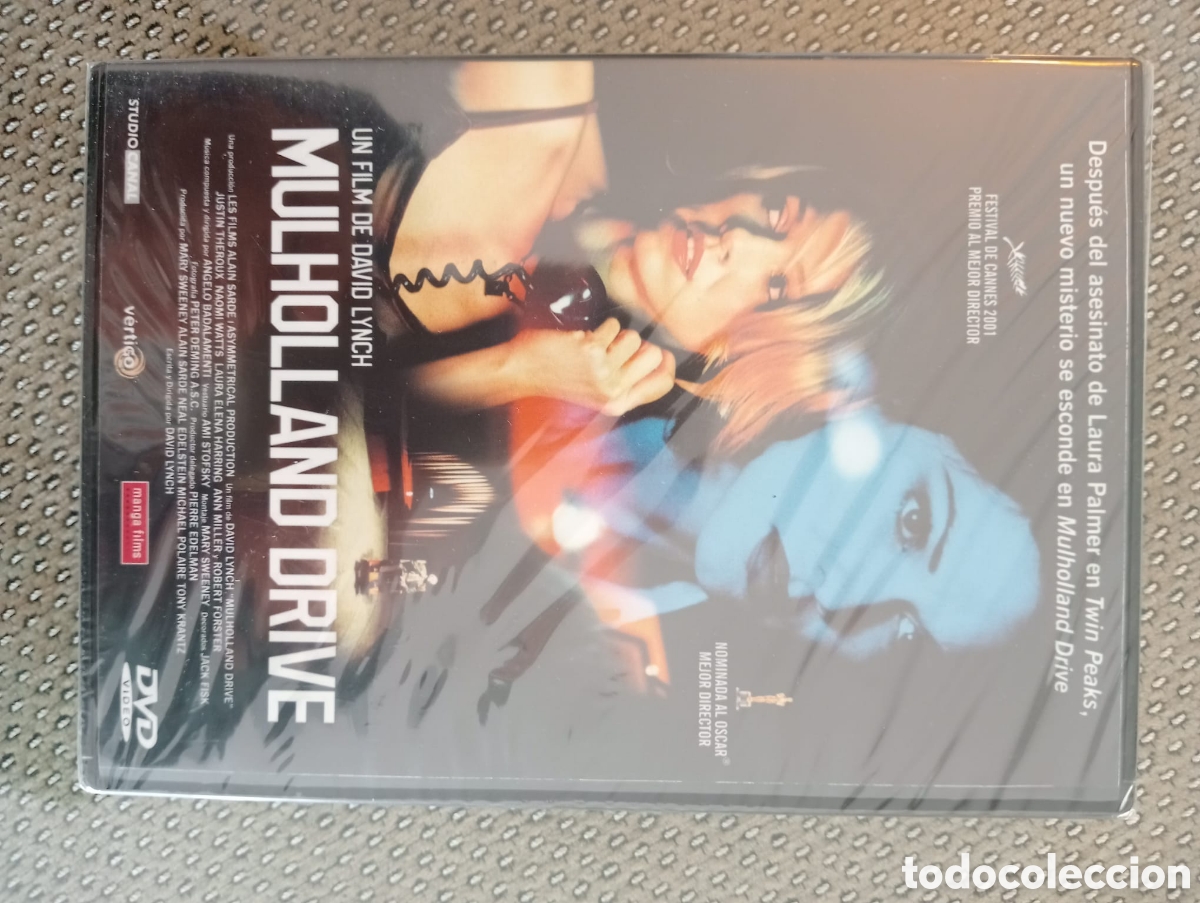 Cine: Mulholland Drive. David Lynch. DVD. Nuevo. Precintado