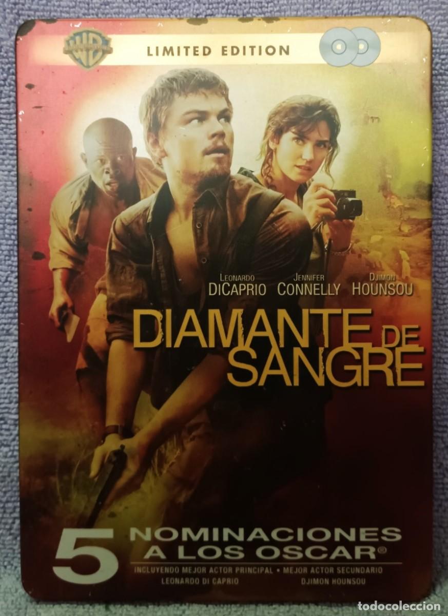 Cine: DIAMANTE DE SANGRE (caja met&aacute;lica 2 DVD) de Edward Zwick con Leonardo DiCaprio.
