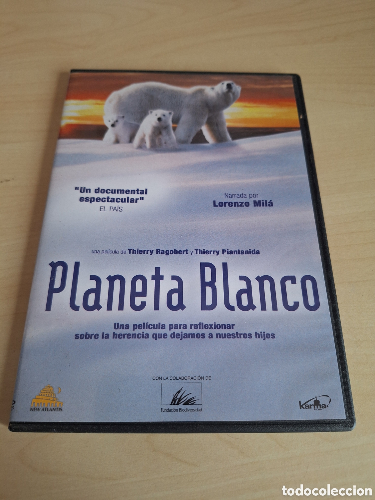 Cin&eacute;ma: DVS58 planeta blanco DVD TAPA FINA