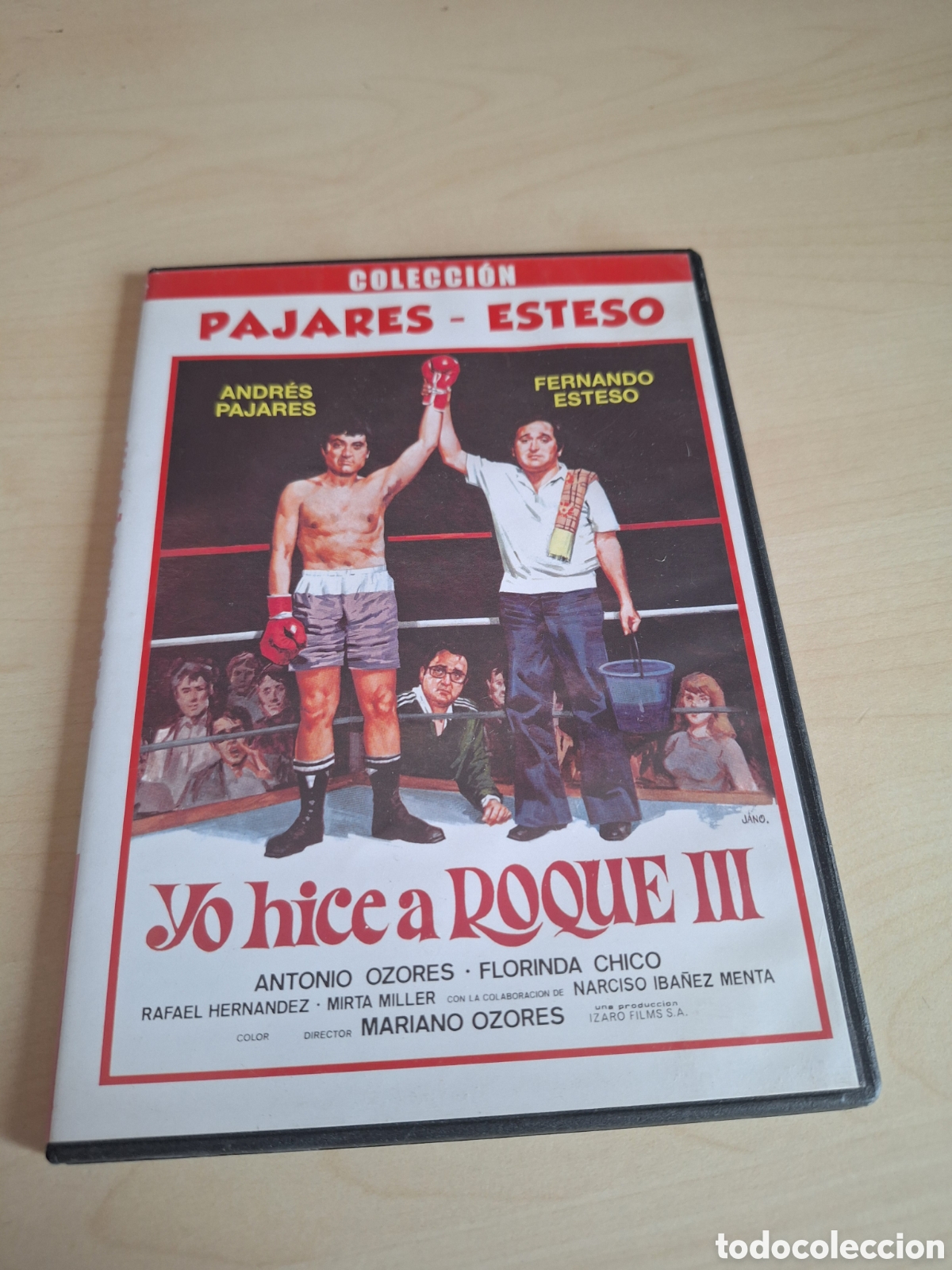 Cine: DVS58 yo hice a roque III DVD TAPA FINA