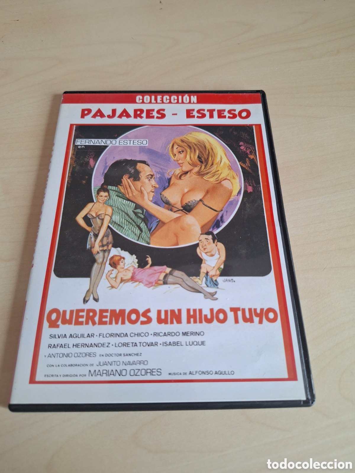 Cine: DVS58 queremos a un hijo tuyo DVD TAPA FINA