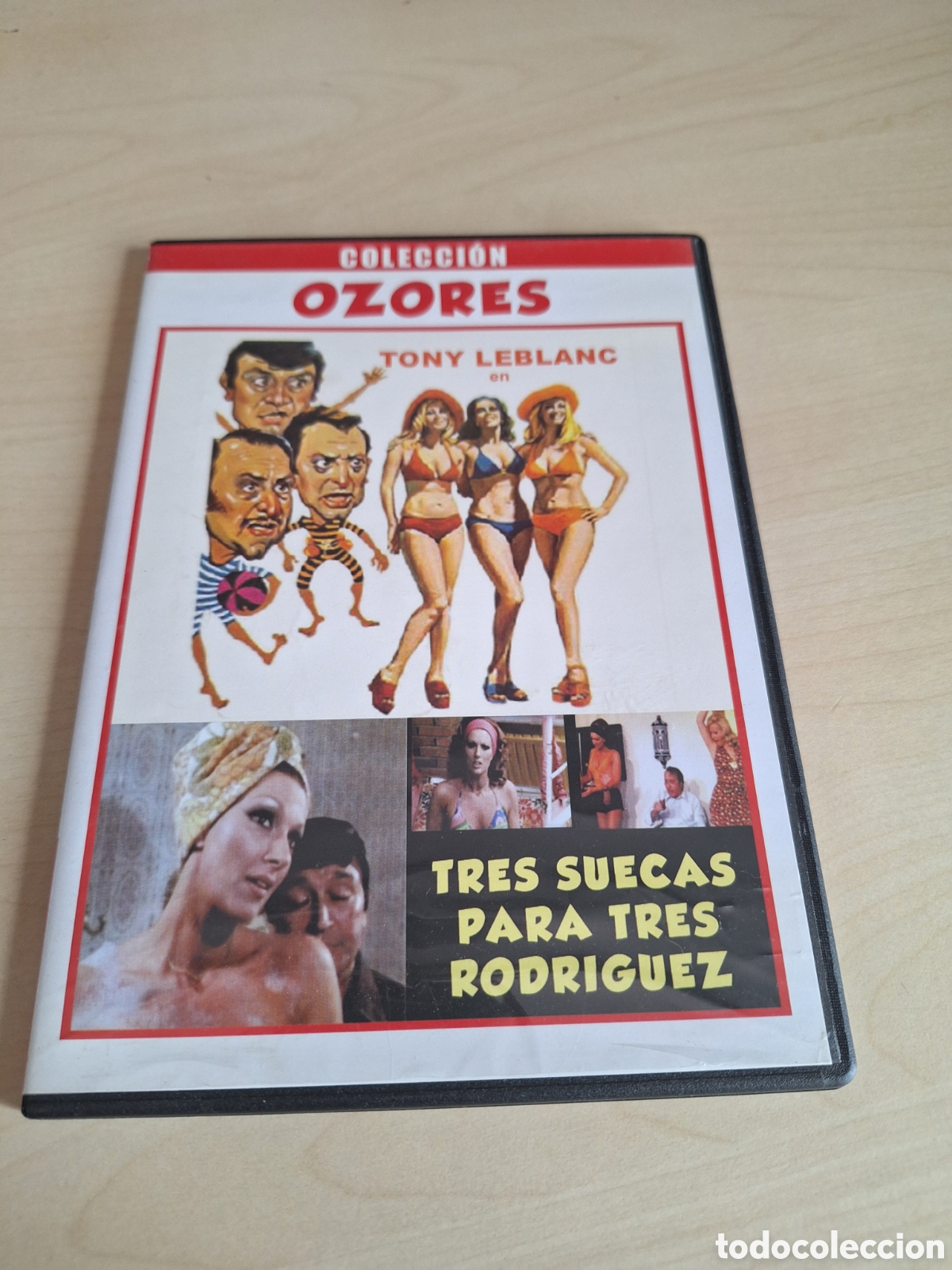 Cine: DVS58 tres suecas para tres rodriguez DVD TAPA FINA