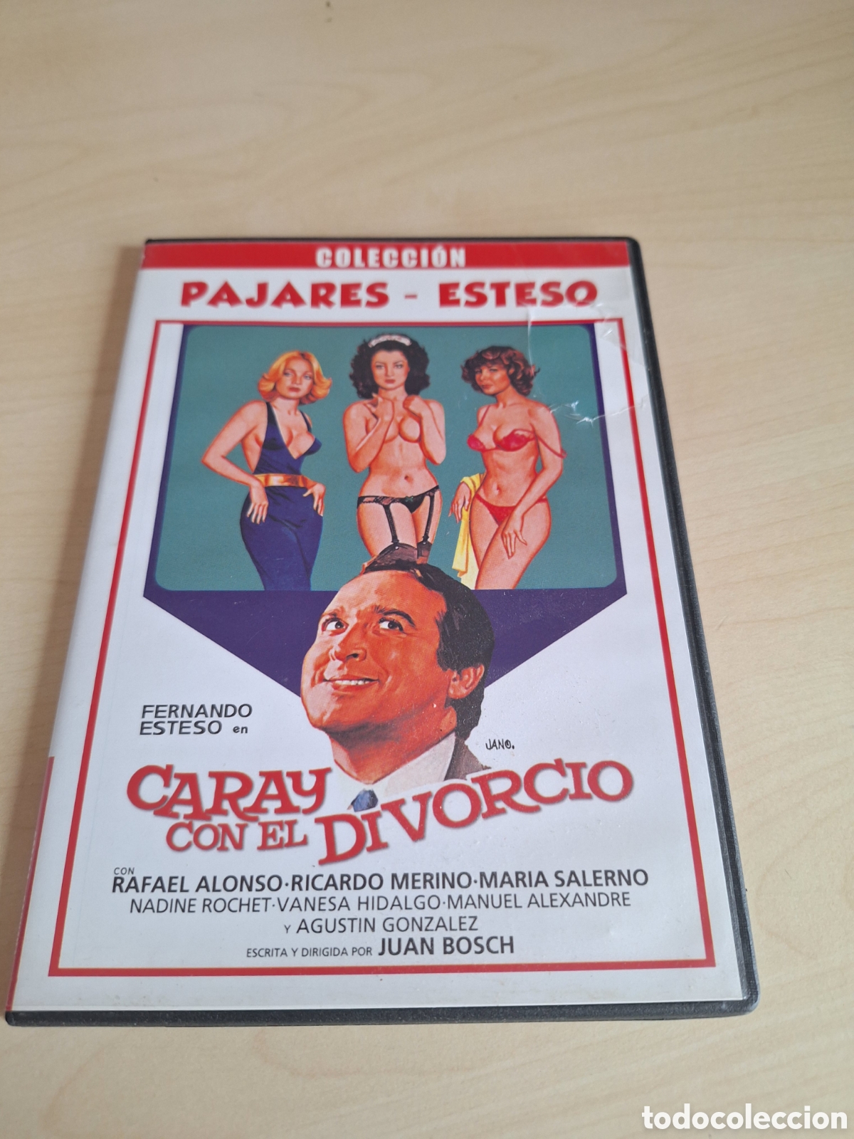 Cine: DVS58 caray con el divorcio DVD TAPA FINA