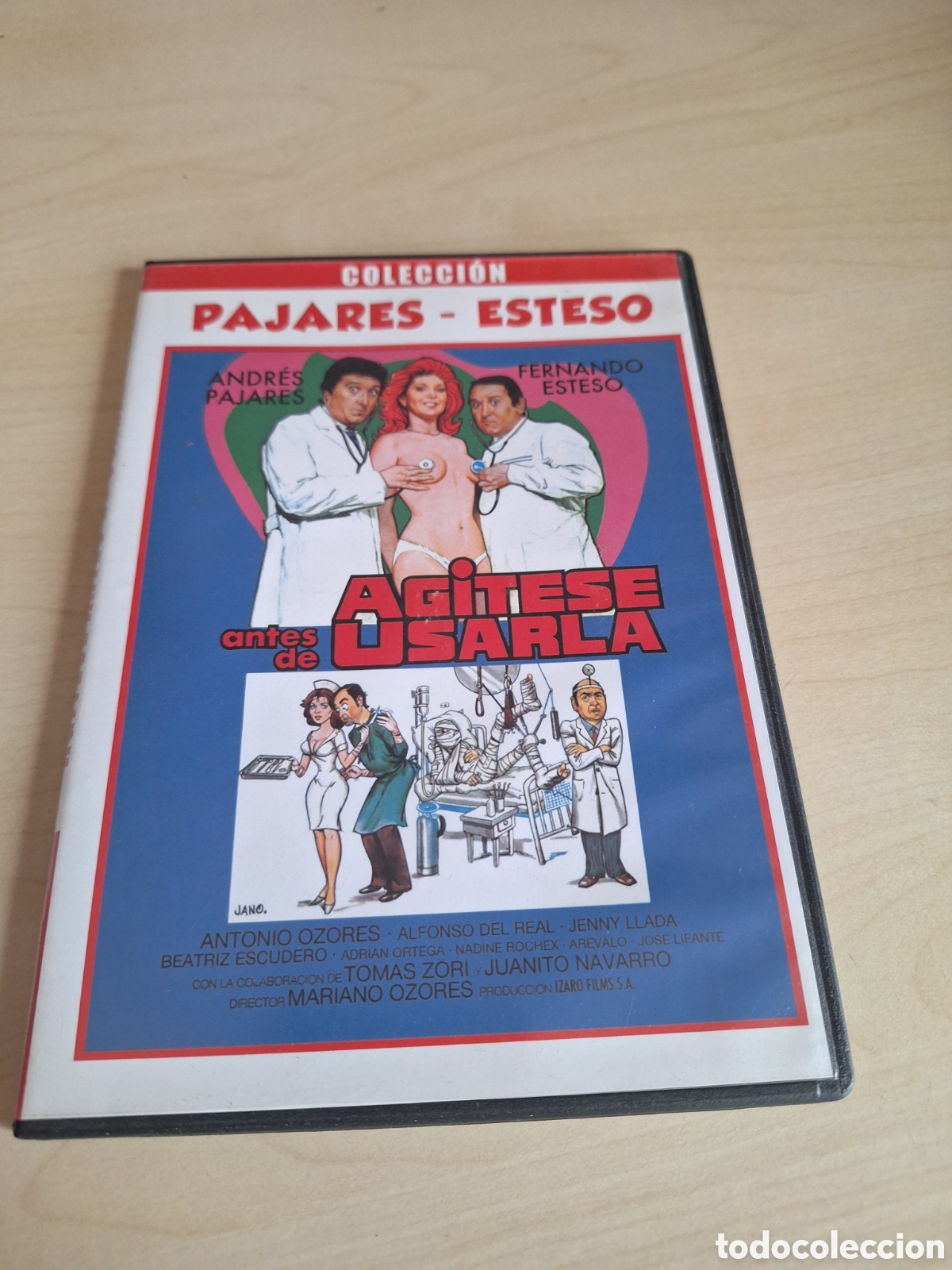 Cine: DVS58 agitese antes de usarse DVD TAPA FINA