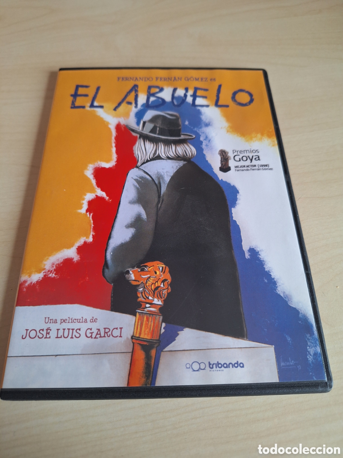 Cine: DVS58 el abuelo DVD TAPA FINA