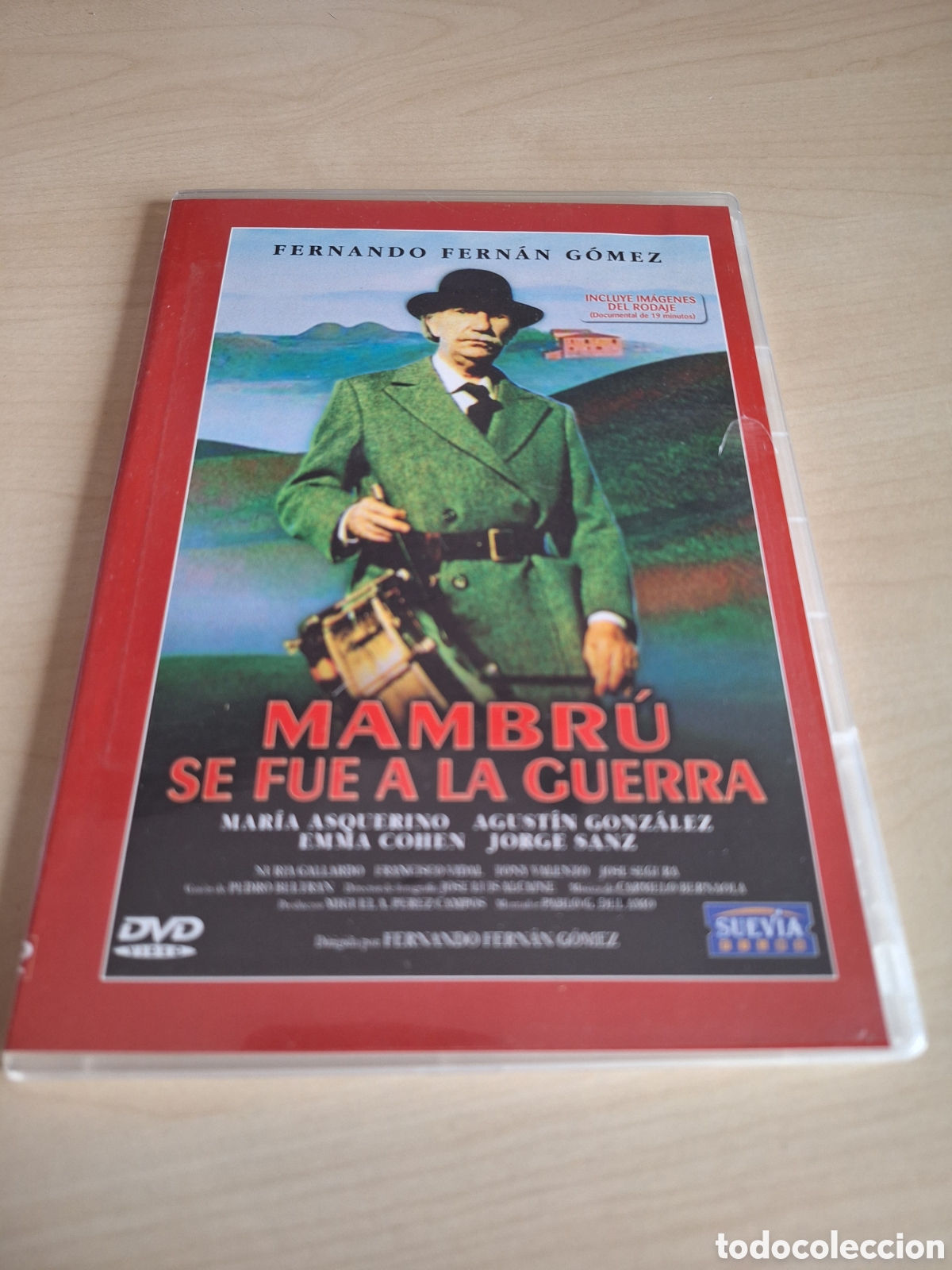 Cine: DVS58 mambu se fue a la guerra DVD TAPA FINA