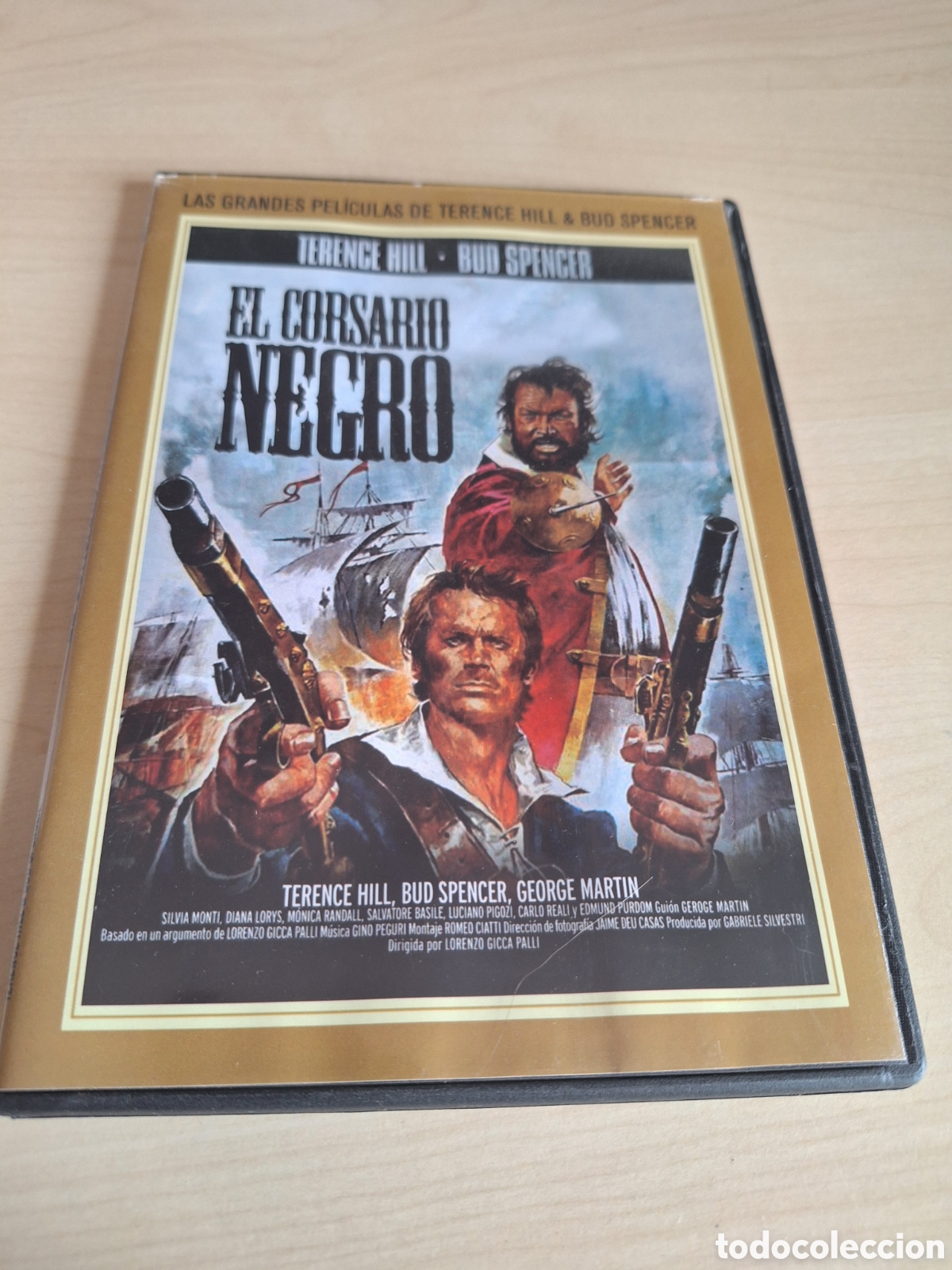 Cine: DVS58 el corsario negro DVD TAPA FINA
