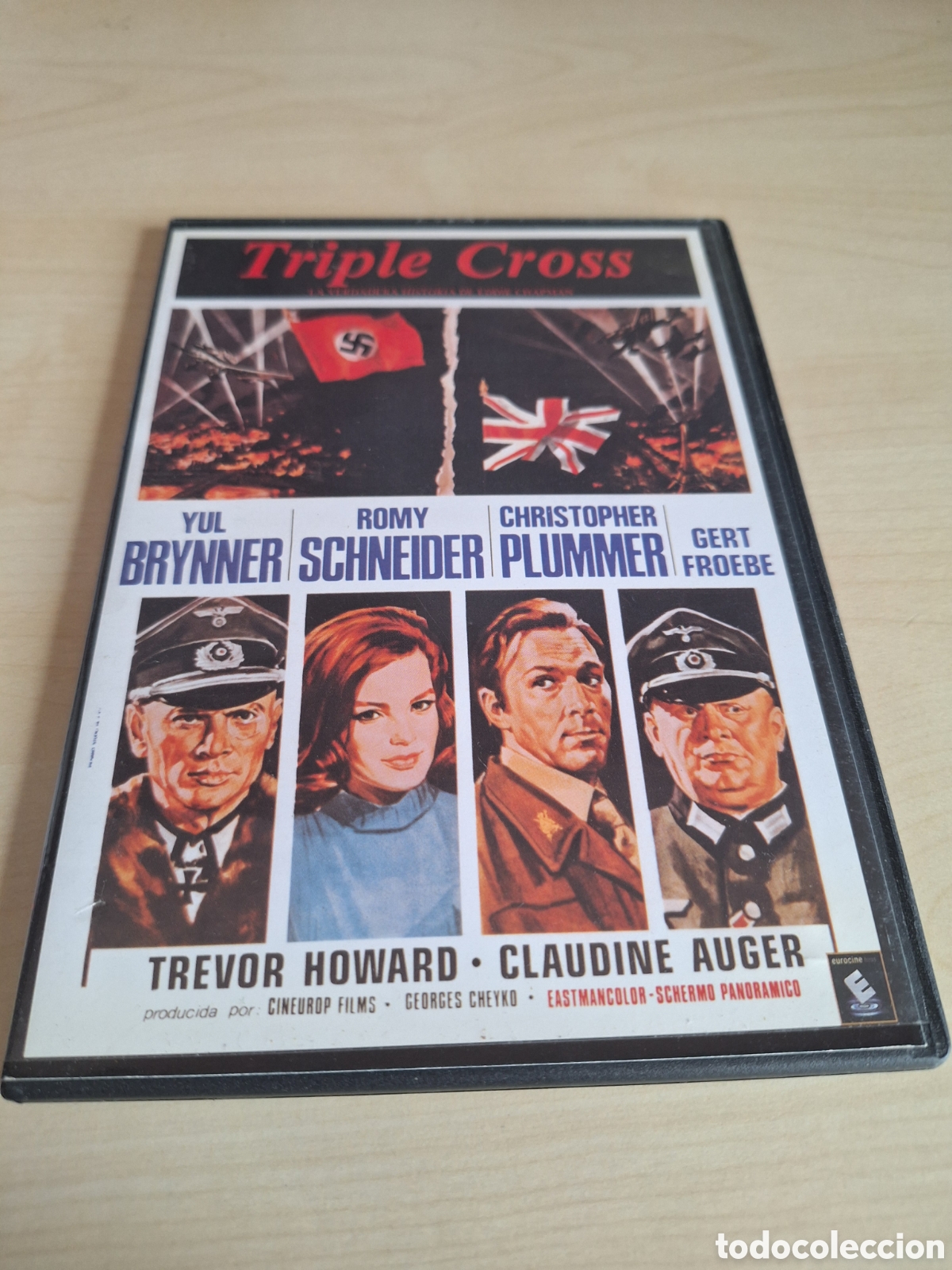 Cine: DVS58 triple cross DVD TAPA FINA